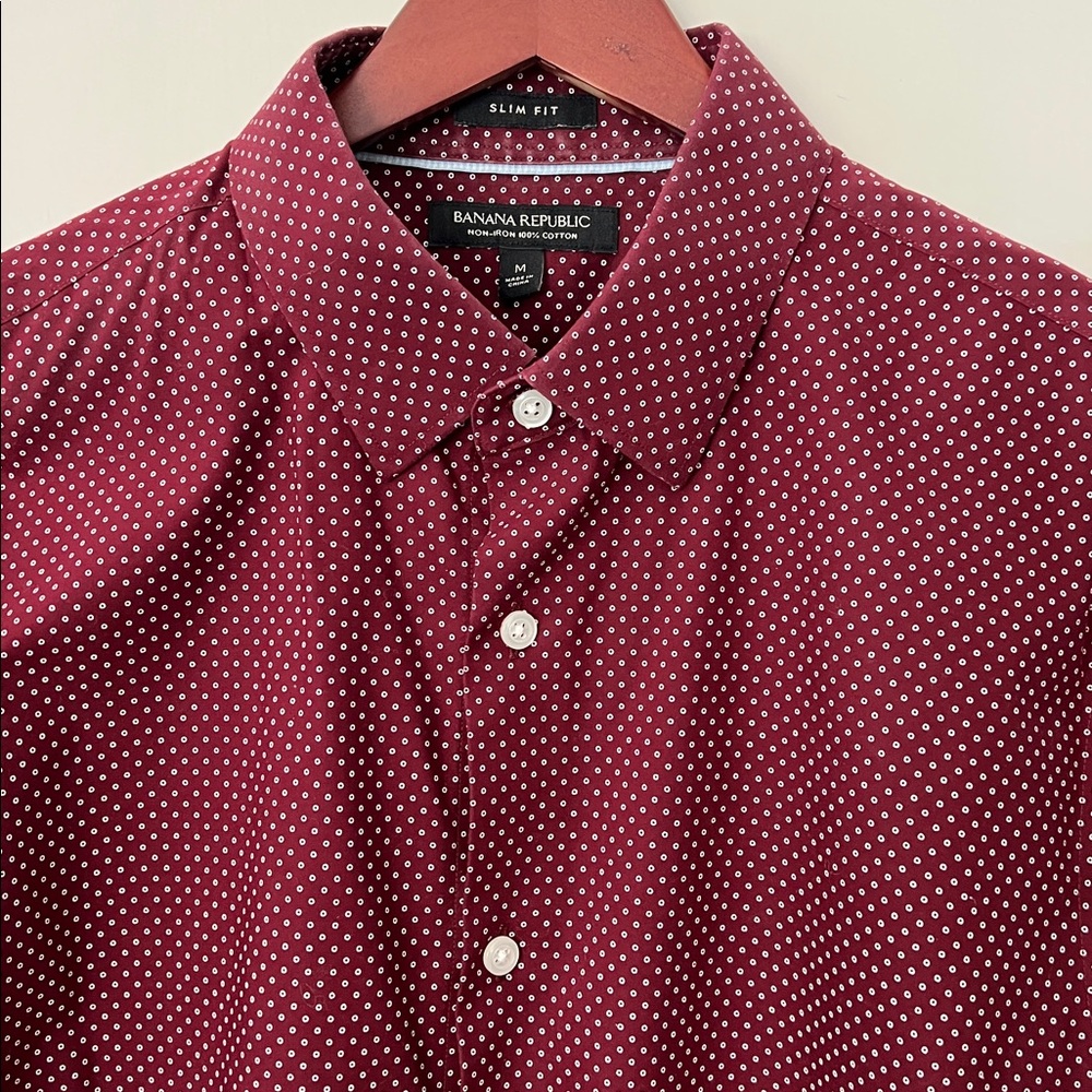Banana Republic slim fit button down- M